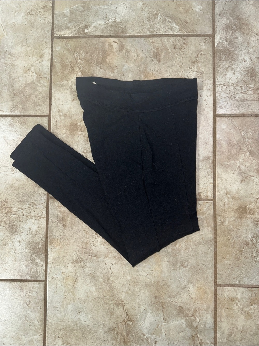 Black Stretch Ponte Skinny Pants
